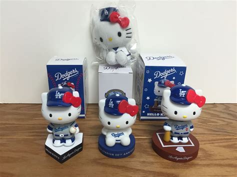 Hello kitty dodger bobblehead - Source : instagram. Hello Kitty Night Dodgers 2023 Tickets were available till 17 April 2023. The ticket package must be purchased from the official MLB Website. The event took place at Dodgers Stadium …
